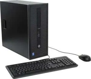 HP EliteDesk 800 G1 Tower Premium Business Computer PC Intel Core i5-4570 @ 3.4 GHz 4GB RAM 250GB HDD (Certified Refurbished) CPU Only