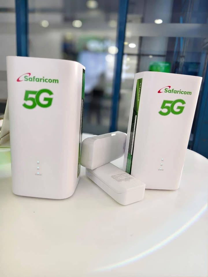 Portable safaricom 5G router With Power Bank